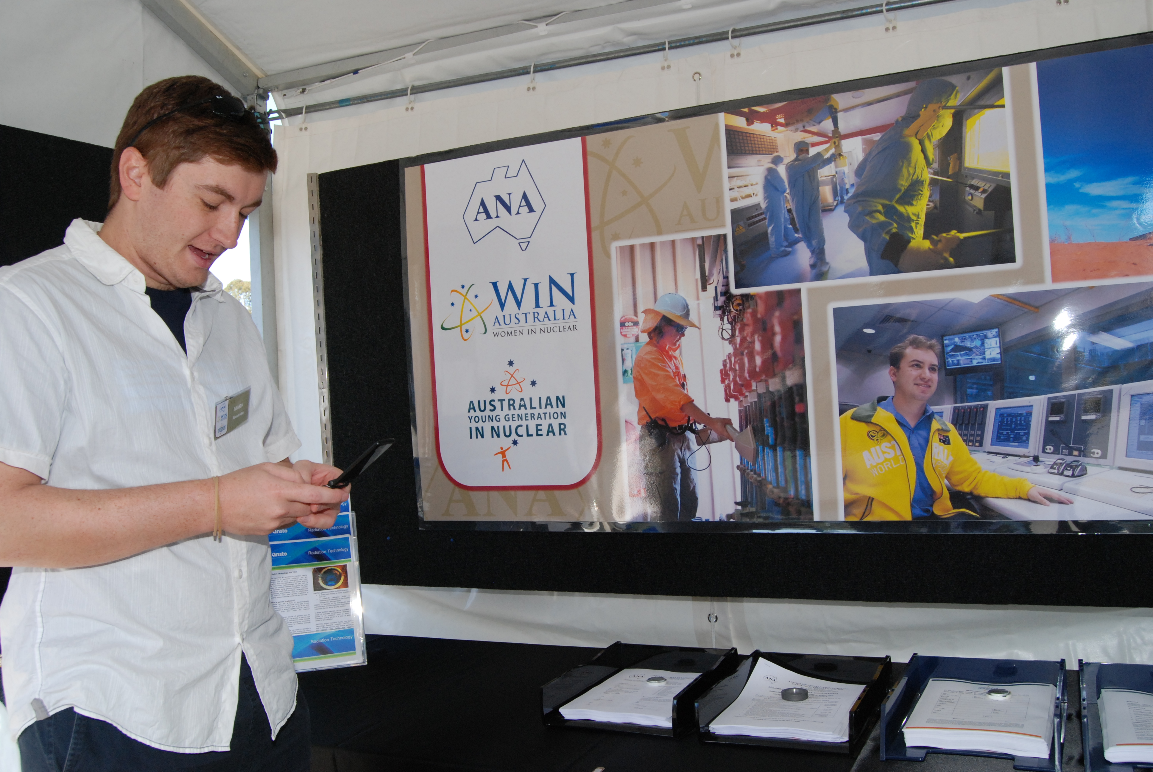 WiN at ANSTO Open Day